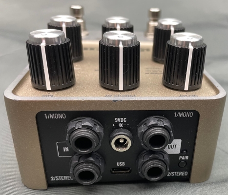 ギター UADIOUAFX GOLDEN Reverberator Universal Audio Golden Reverberator Stereo Effects Pedal
